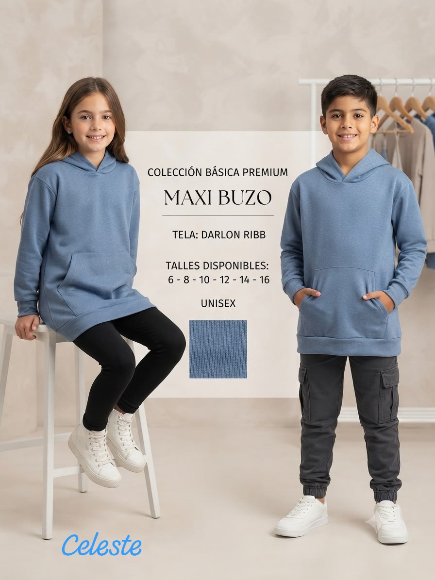 Maxi Buzo Unisex - Imagen 3