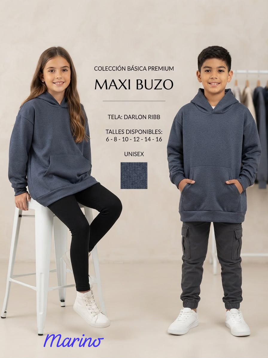 Maxi Buzo Unisex - Imagen 2