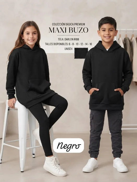 Maxi Buzo Unisex