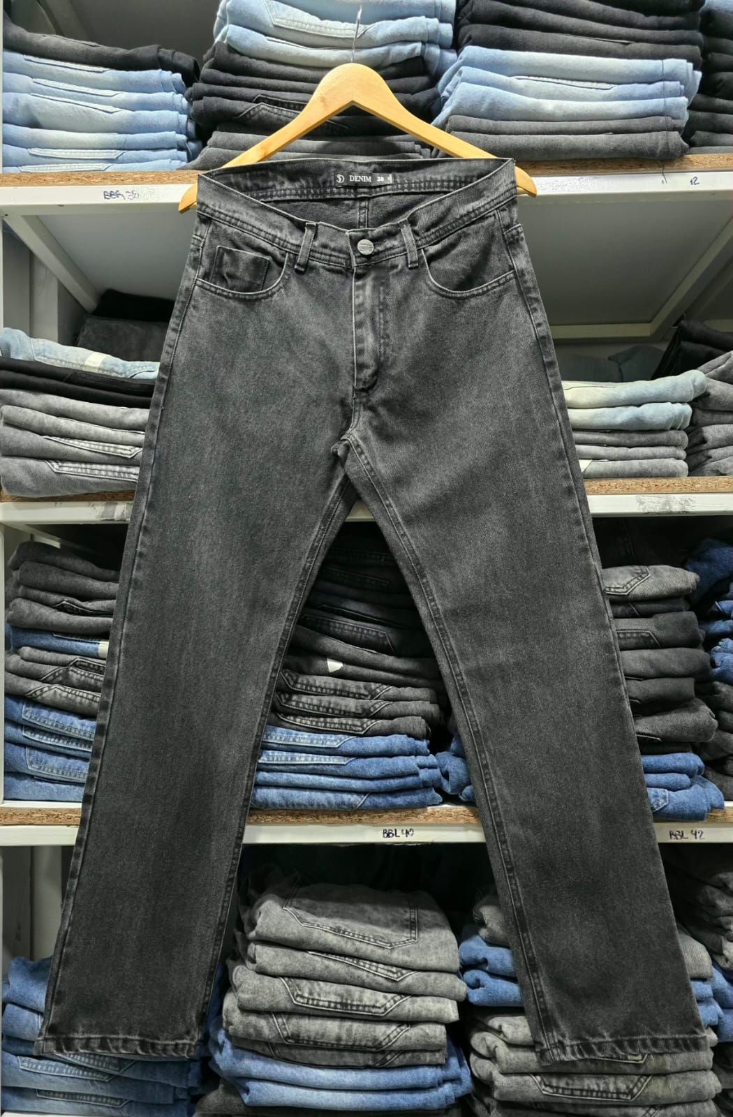 Pantalón Mom Gris - Imagen 1