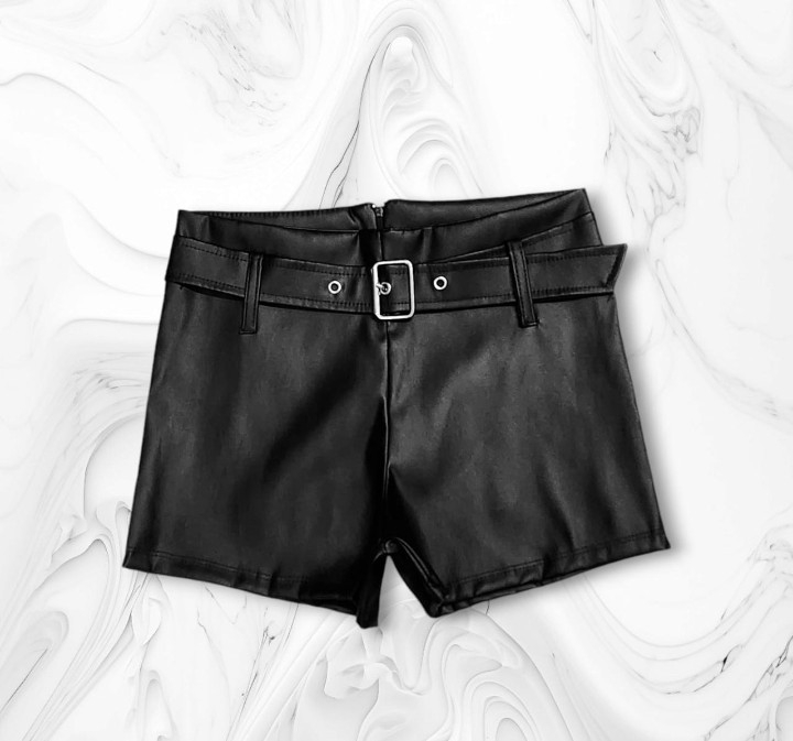 Short con Cinto Engomado - Imagen 2