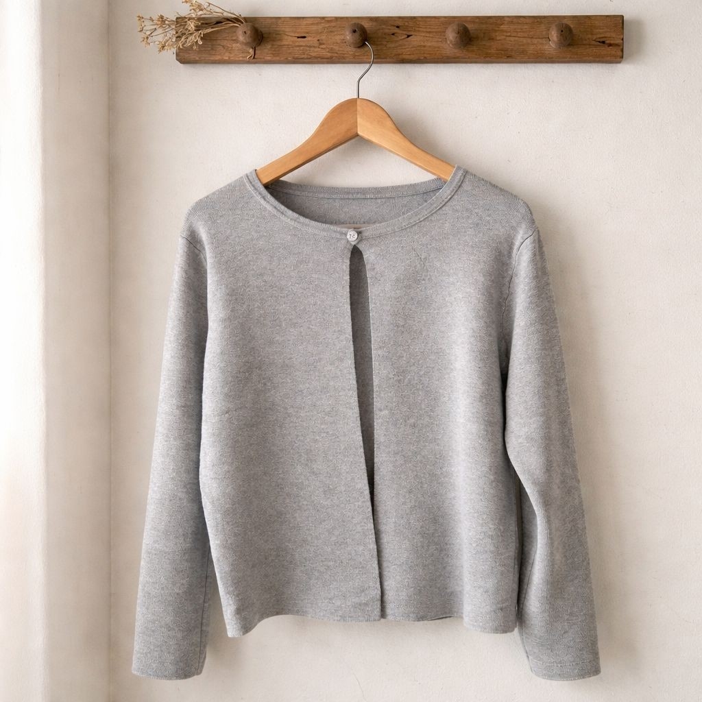 Cardigan Liso - Imagen 3