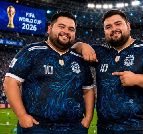 Camiseta Suplente Talle Especial