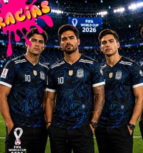 Camiseta Suplente Bordada