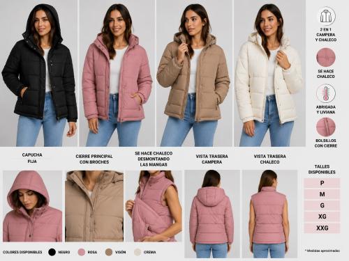 Campera Chaleco Importado
