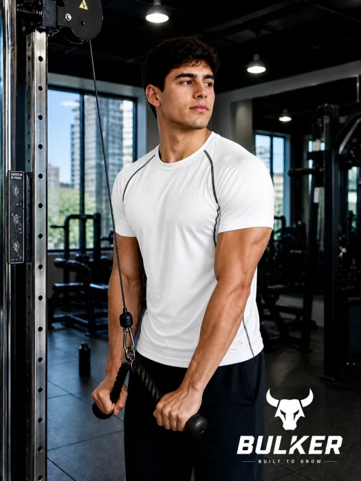 Remera Compresión Deportiva con Costura Reforzada