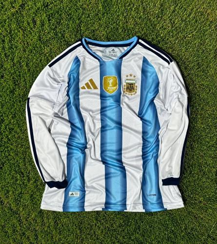 Camiseta Argentina Manga Larga Premiun (leer Descripción)