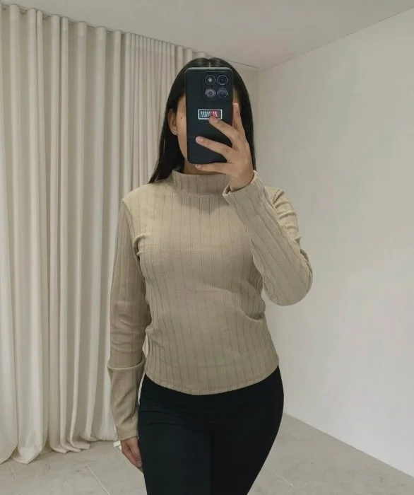 Camiseta Media Polera Darlon Melange