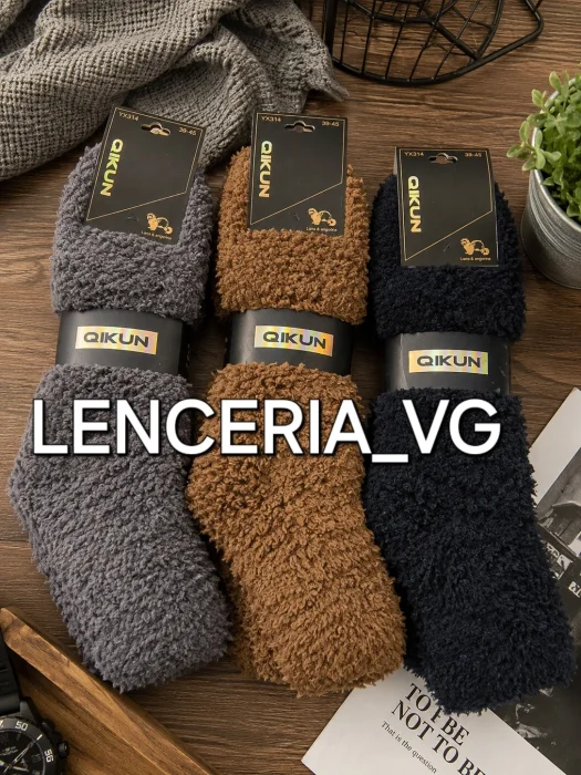 Medias Peluche King ×3