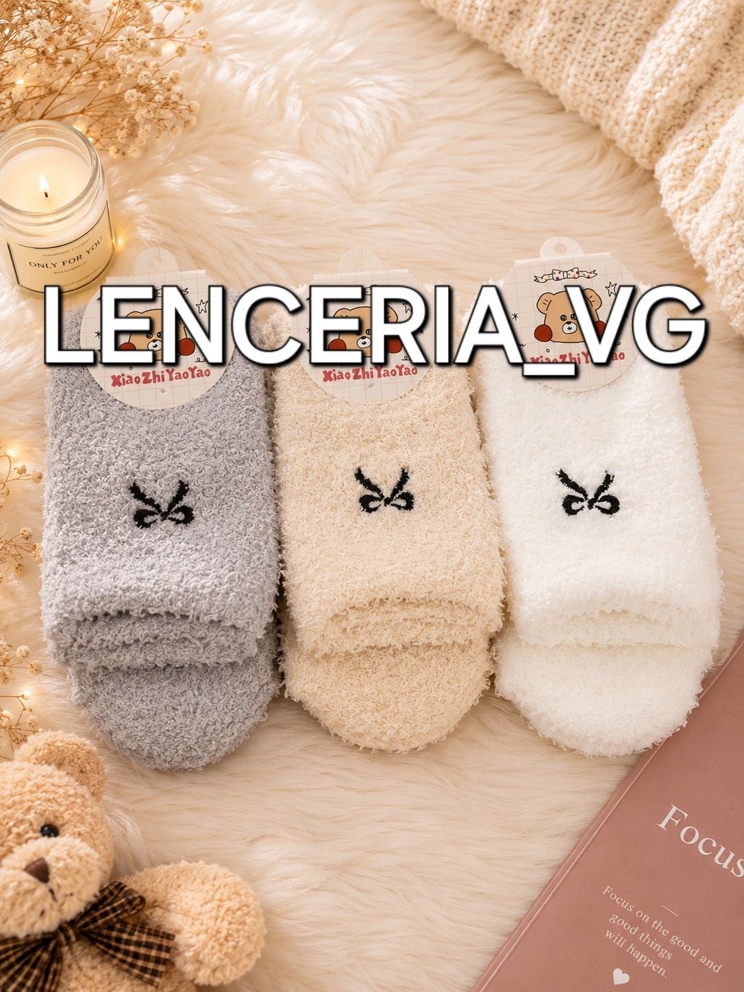 Medias Peluche ×3 - Imagen 1