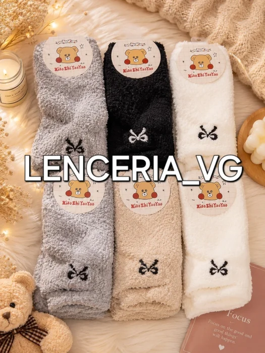 Medias Peluche ×3