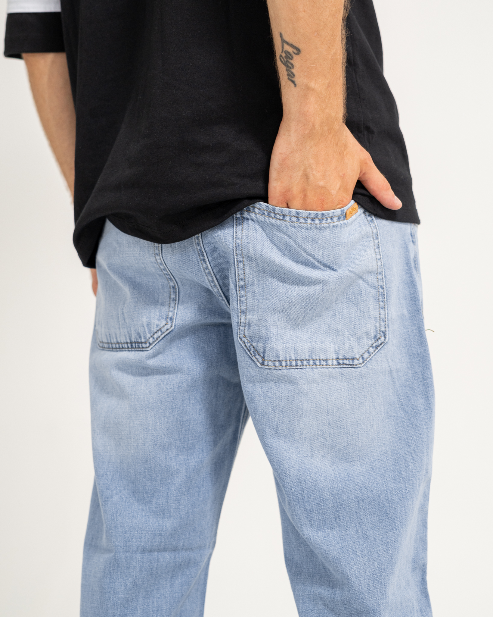 Corte Wide Leg Jeans Rigido Celeste - DSC00758.jpg