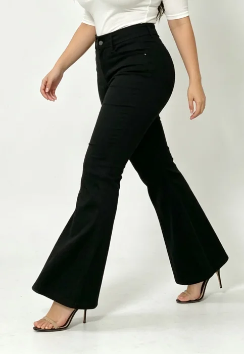 Pantalón Oxford Elastizado Tiro Medio