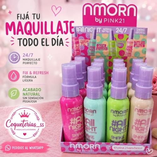 Fijador de Maquillaje Pink21