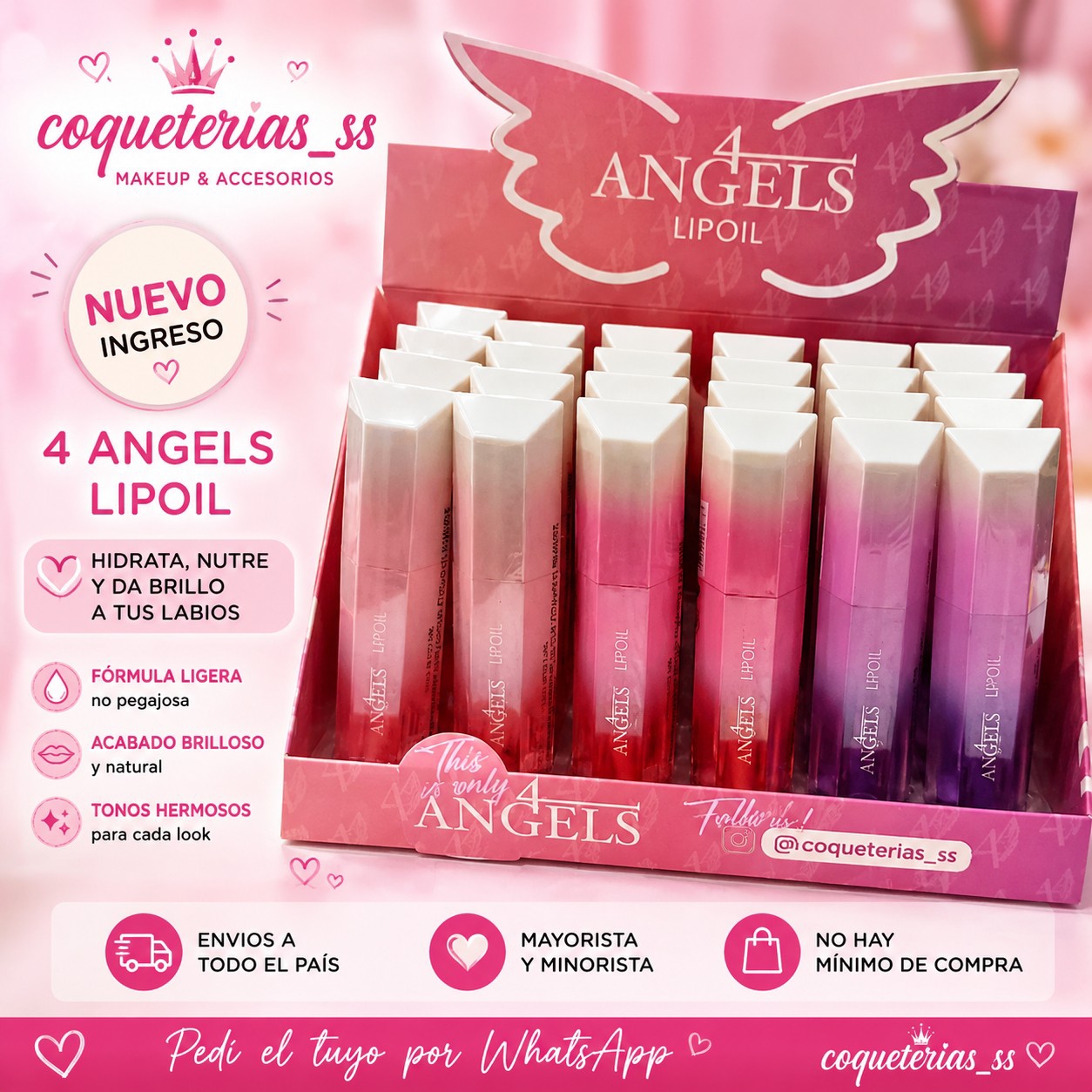 Lip Oil 4angeles - Imagen 1