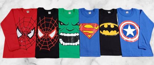 Camiseta Superheroes de Niño