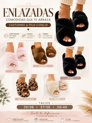 Pantuflas Enlazadas