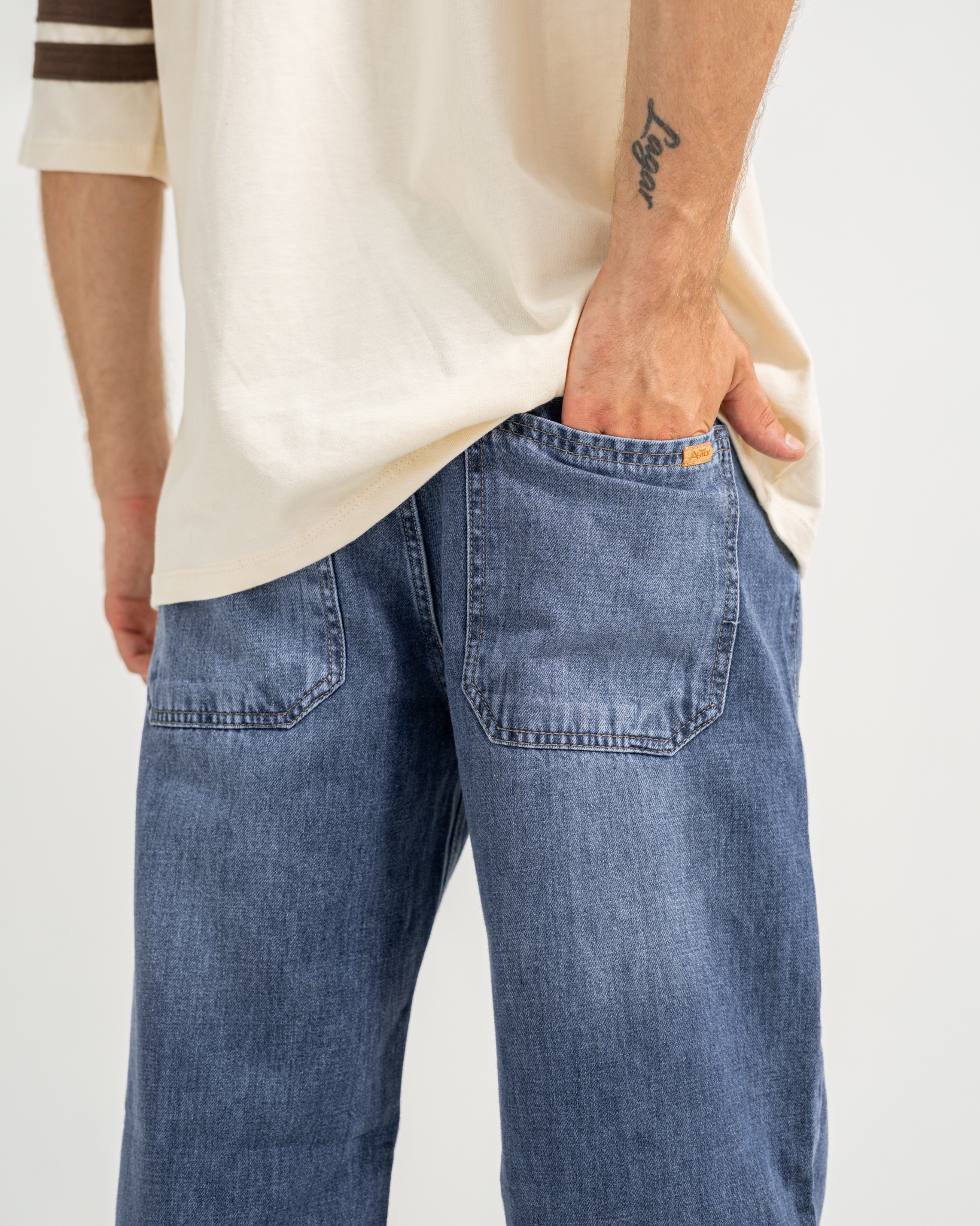 Corte Wide Leg Jeans Rigido Azul Jeans - DSC00682.jpg