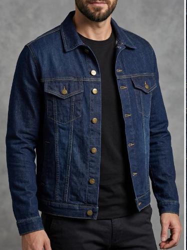 Campera de Jean Azul Localizada