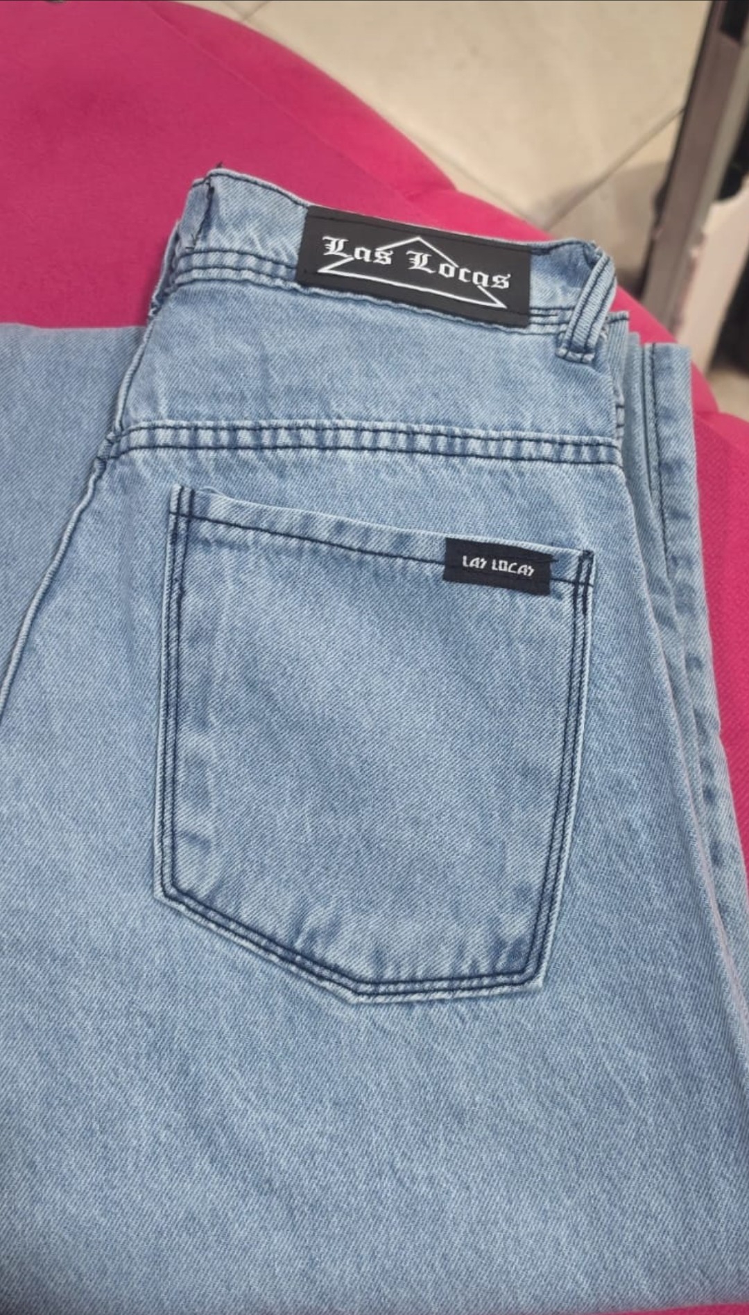 Jeans Wide Leg Rigido - Imagen 2
