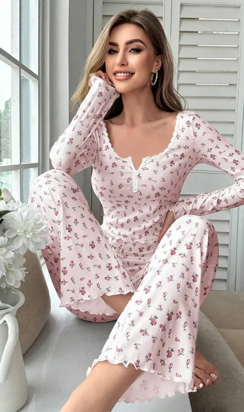 Pijama de Morley con Puntillas - Imagen 3