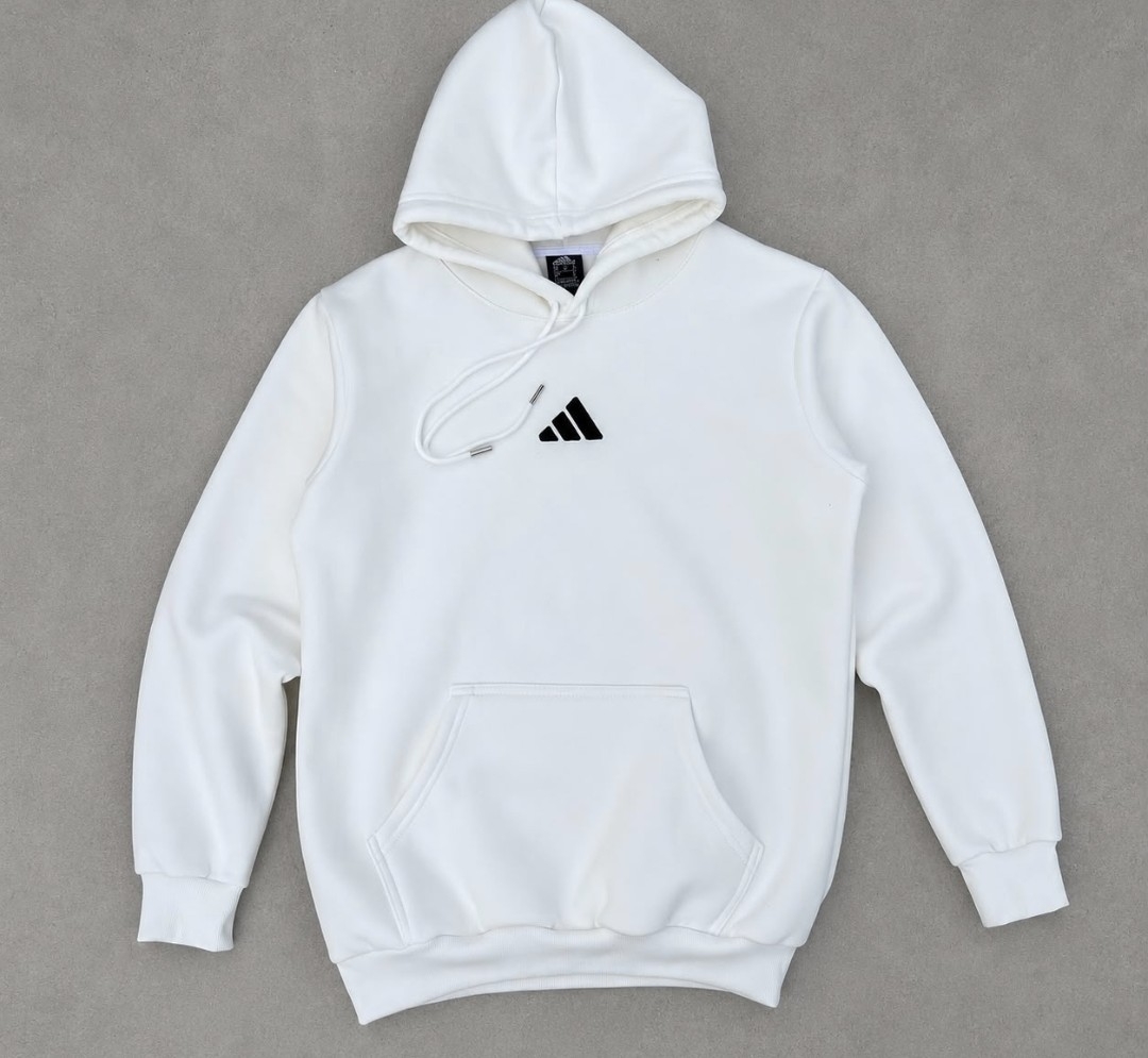 Buzo Adidas Frizado Premiun Bordado Hombre - Imagen 3