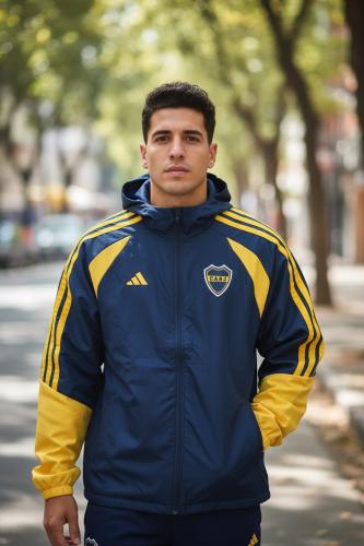 Campera Rompe Viento Boca