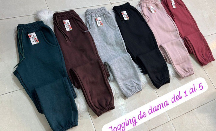 Jogging Liso de Dama Frisado - Imagen 6