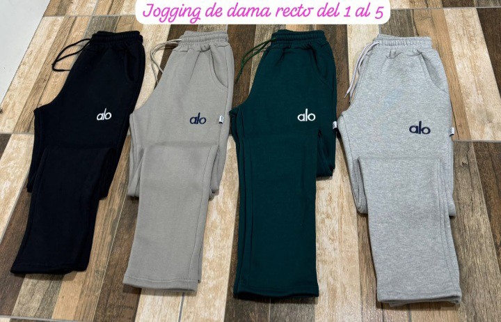 Jogging Alo Retro Frisado de Dama Retro - Imagen 3