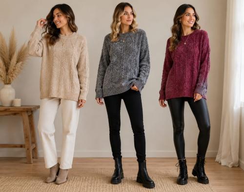 Sweter Bremer Importado Amplio