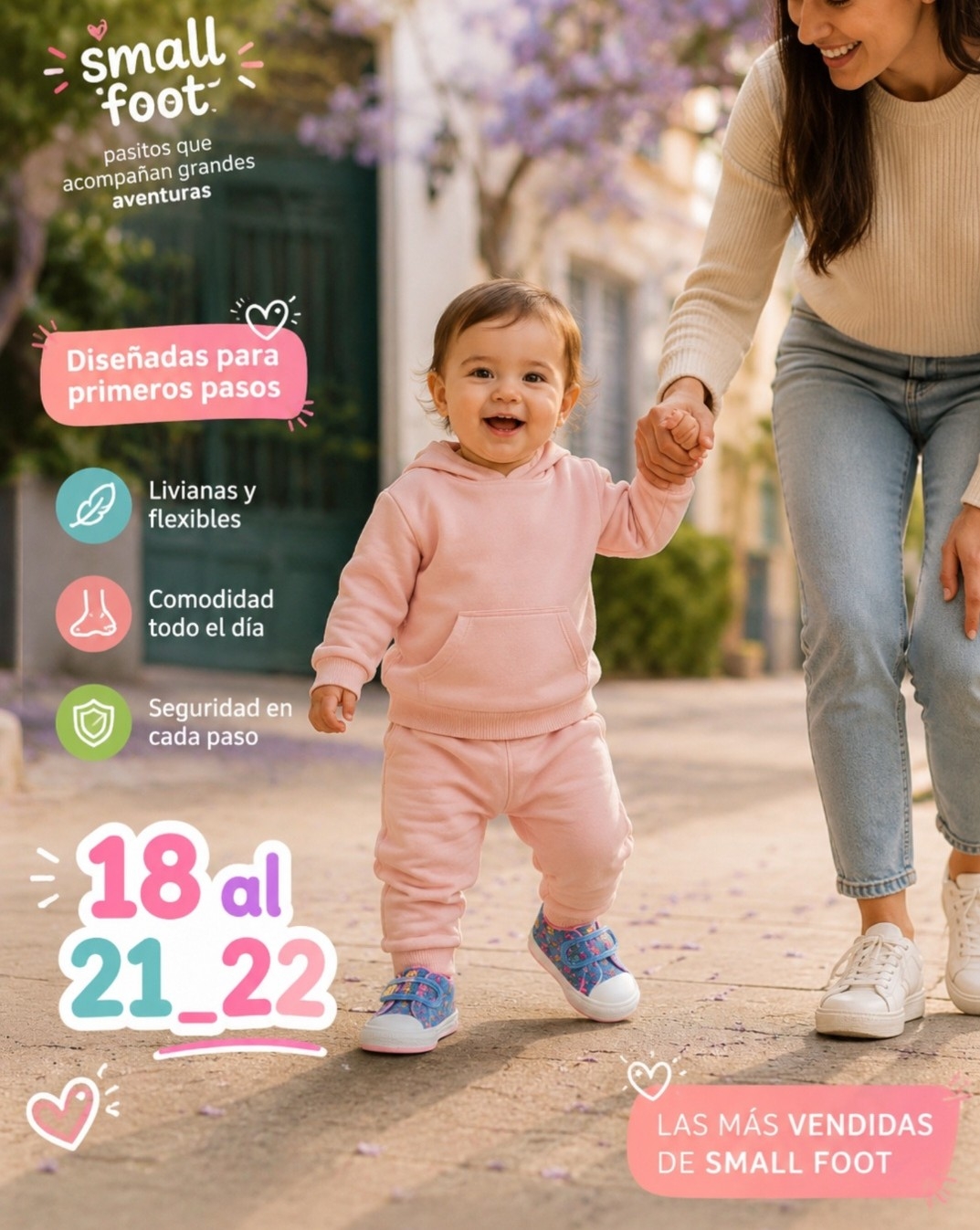 Zapatillas con Abrojos de Bebés - Imagen 2