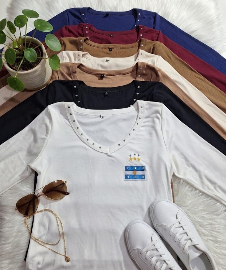 Remeras Manga Larga Premiun - Imagen 2
