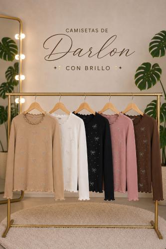 Camiseta de Darlon con Brillo