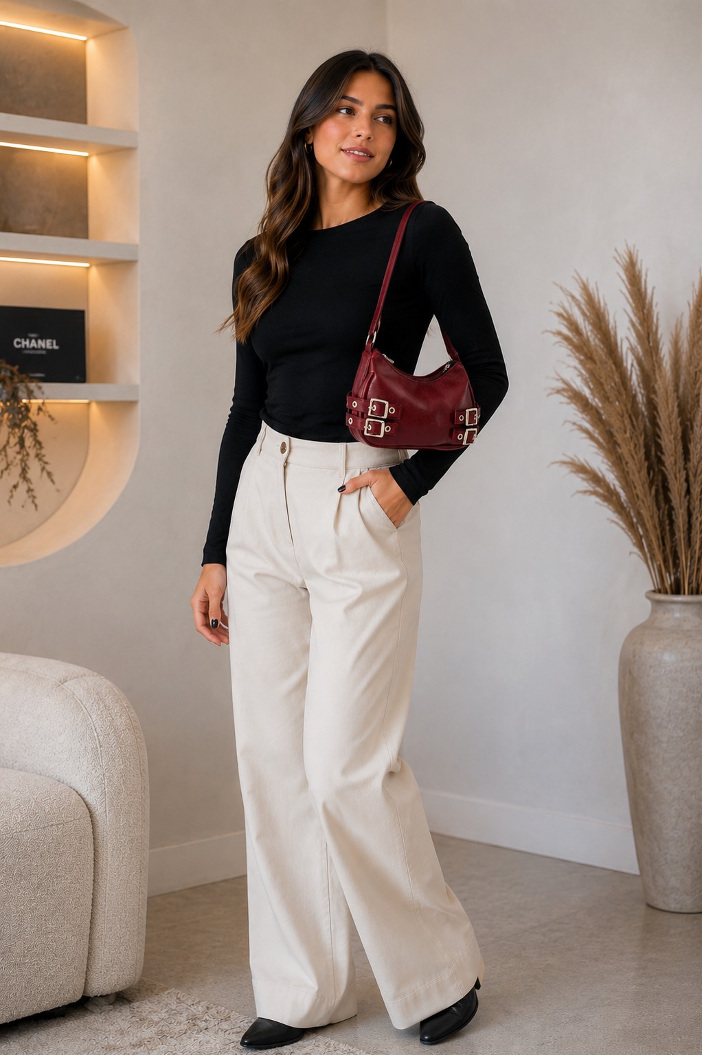 Mini Bags Baguets con 4 Hebillas Forradas - Imagen 2