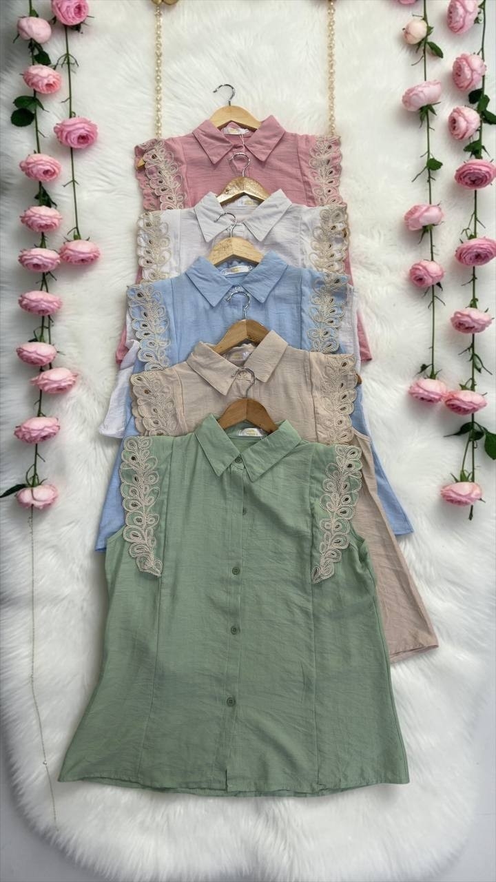 Camisa Pia de Lino - Imagen 6