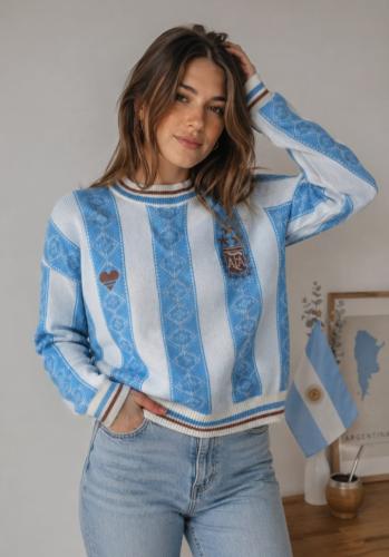 Suéter Argentina Calidad Bremer Premium