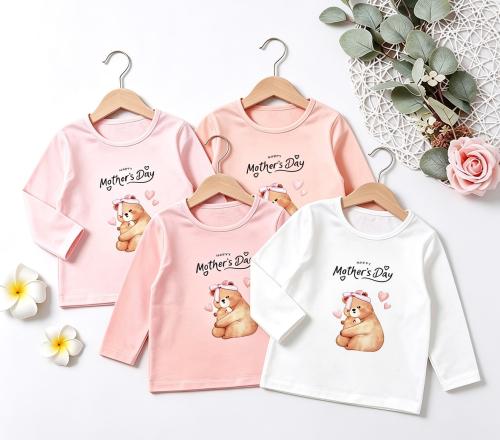 Camiseta Estampado Animales  con Moño  Soft