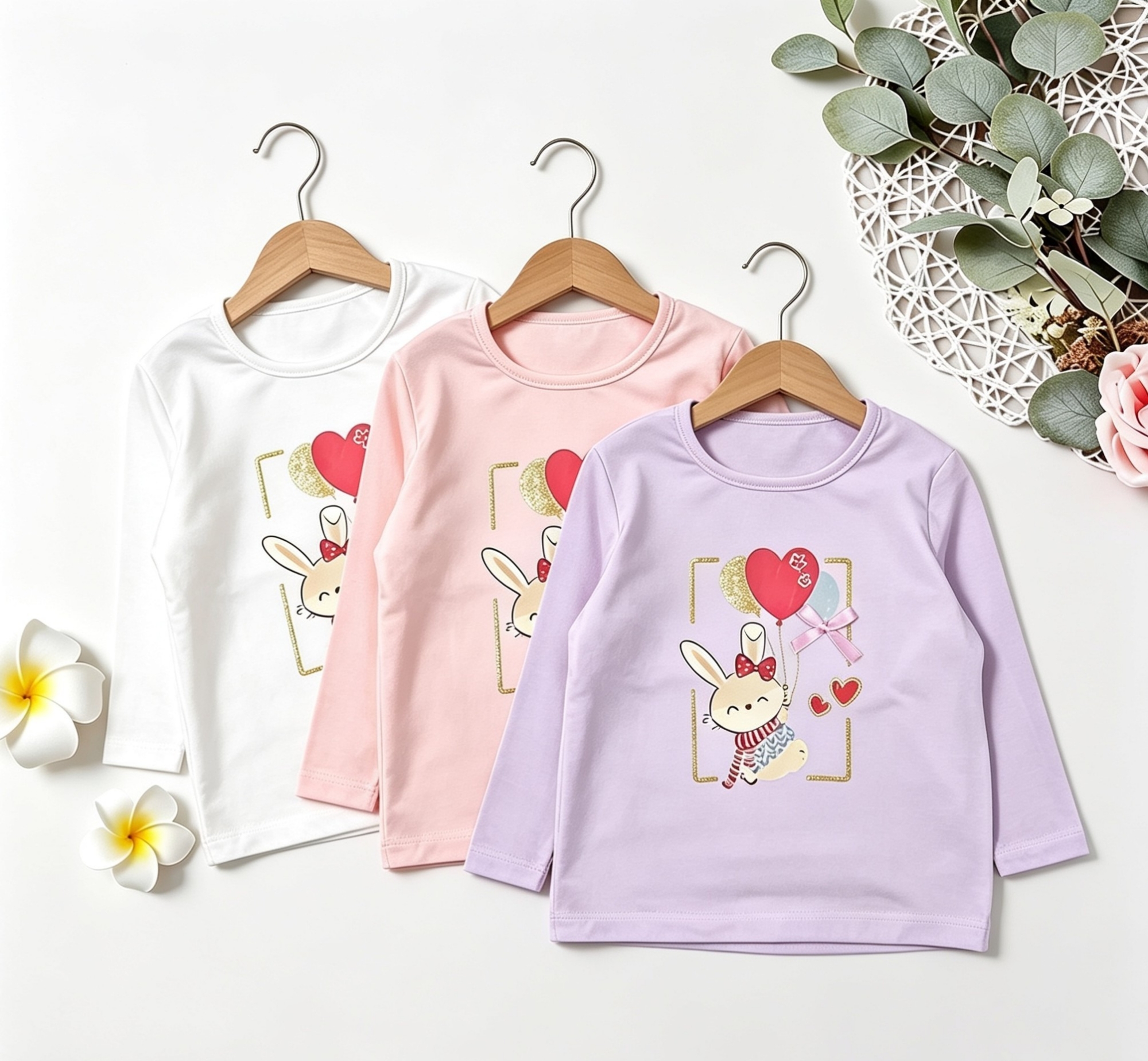 Camiseta Estampado Animales  con Moño  Soft - Imagen 4
