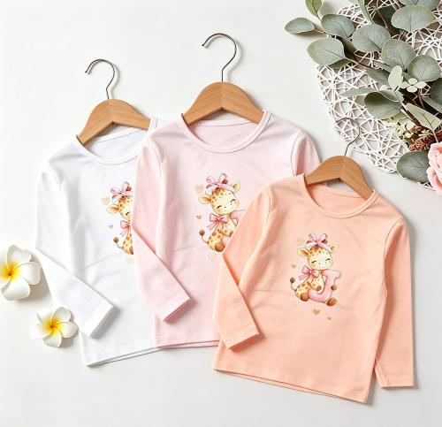 Camiseta Estampado Animales Material Soft Elastizado
