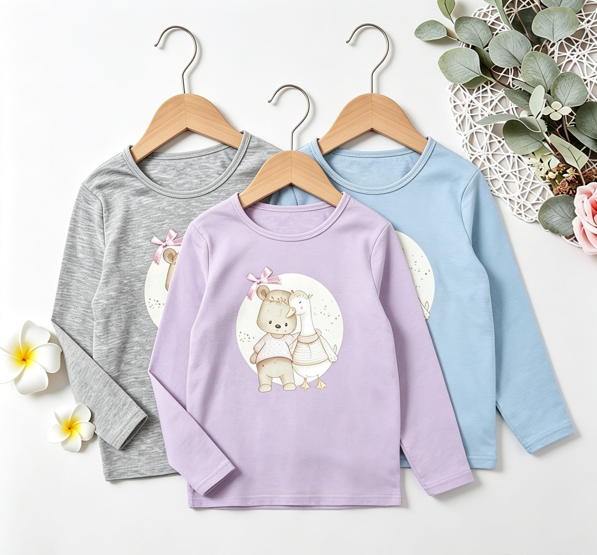 Camiseta Estampado Animales Material Soft Elastizado - Imagen 9