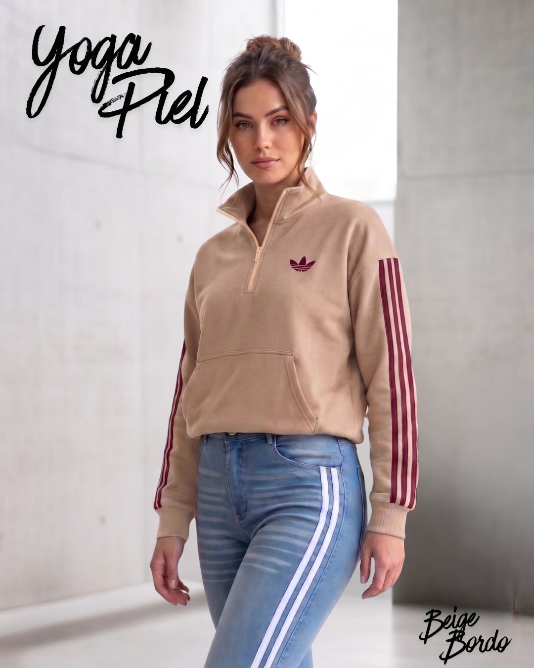 Buzo Adi Yoga con Piel Premium - Yoga%20Piel%20BEIGE%20Bordo.jpg