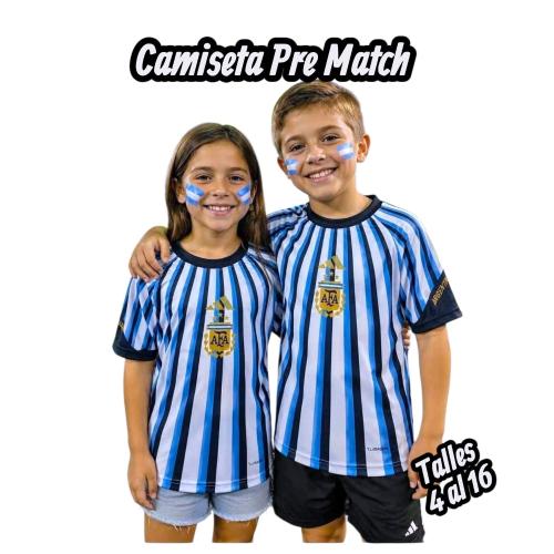 Camiseta Pre Match Sublimada 
tela Set Deportiva