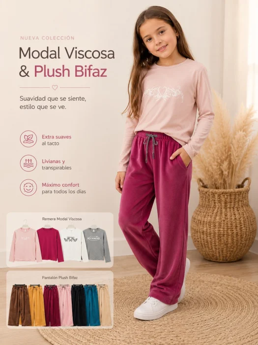 Remera Modal Viscosa