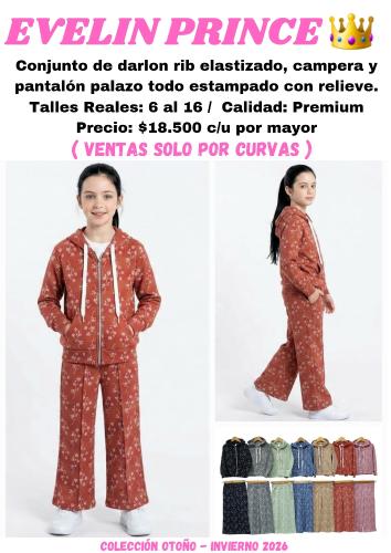 Conjunto Floreado