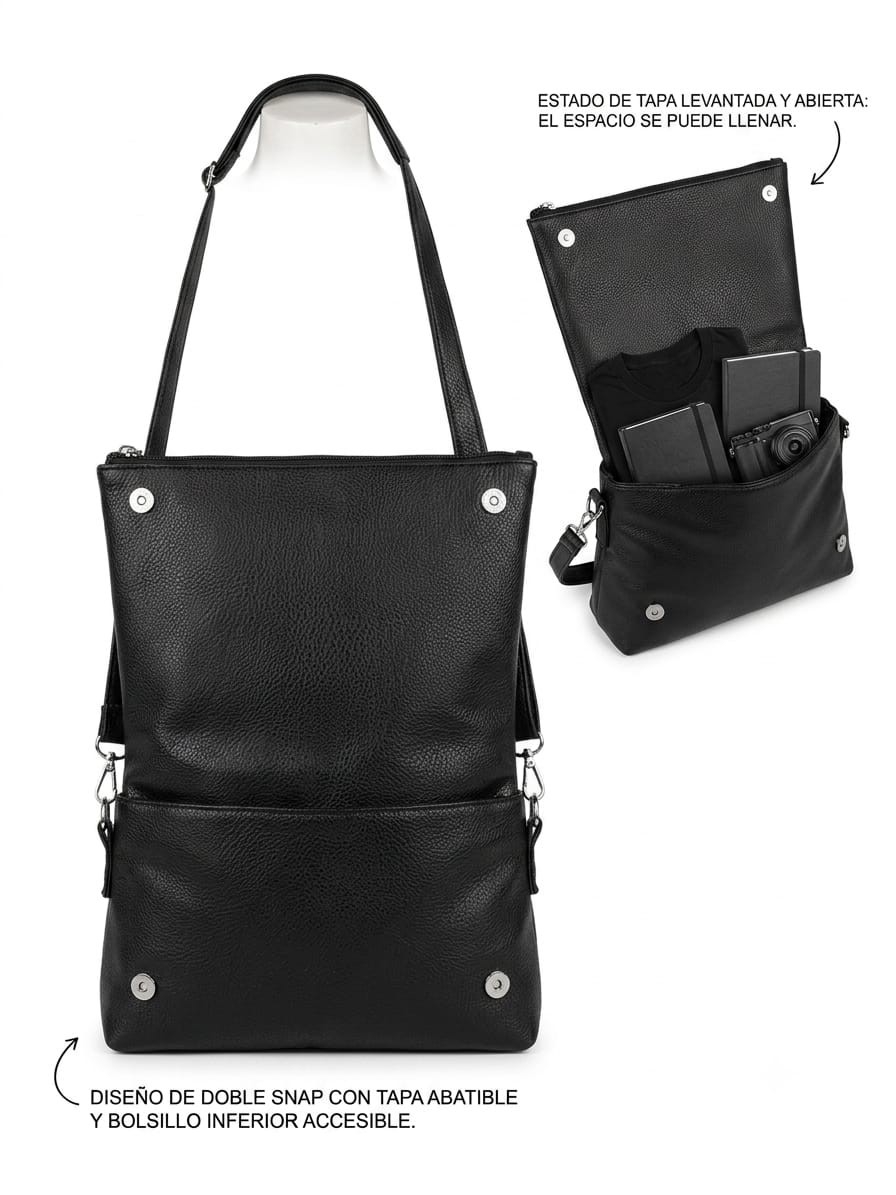 Morral de Cuerina Expandible - Imagen 2