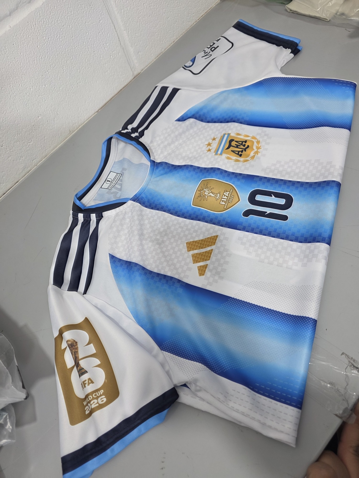 Camiseta Titular Sublimado Adulto Argentina 2026 - Imagen 3