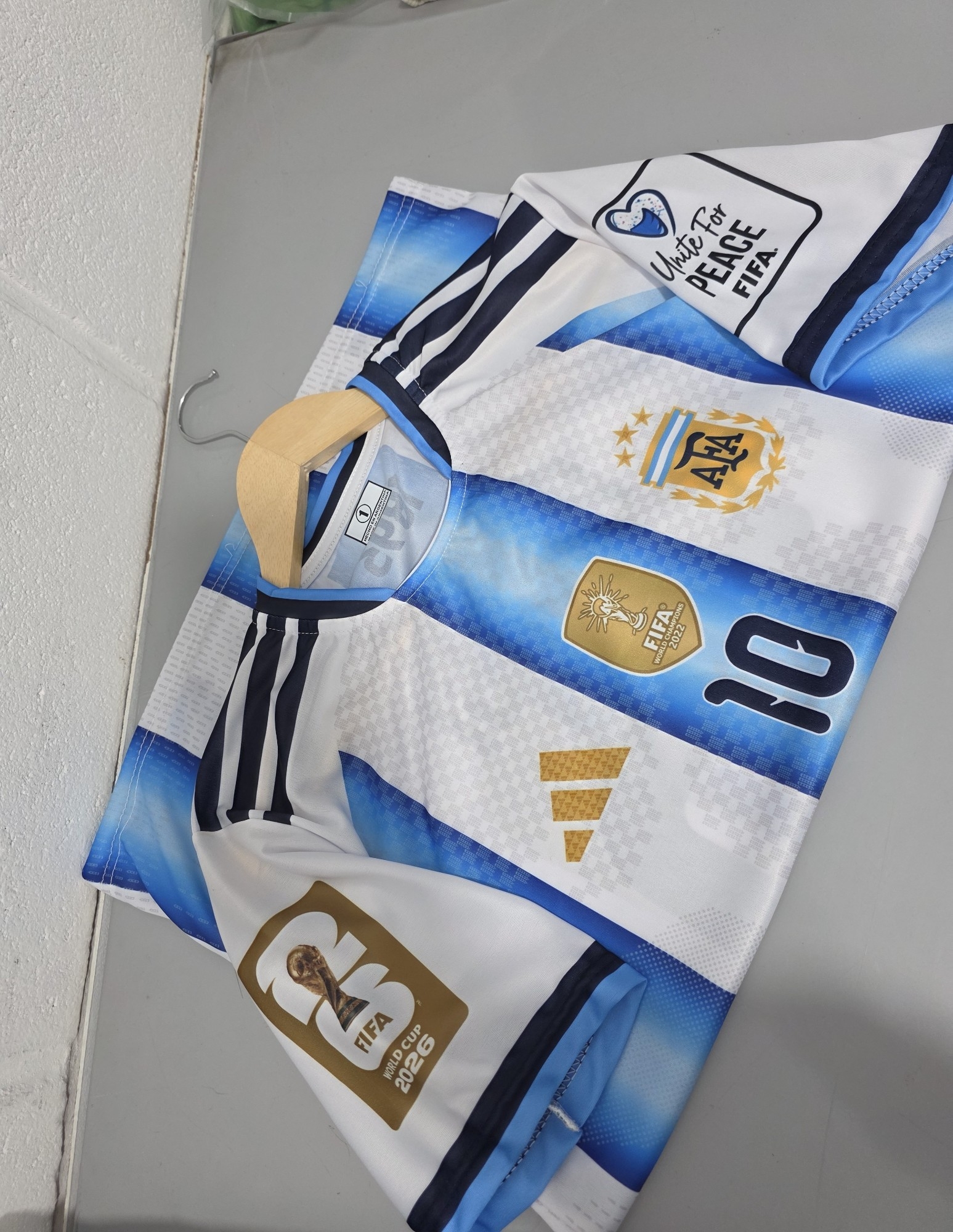 Camiseta Titular Sublimado Adulto Argentina 2026 - Imagen 4