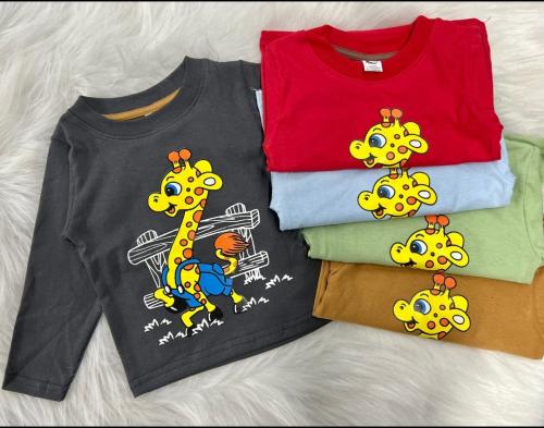 Camiseta Bebe Jirafa