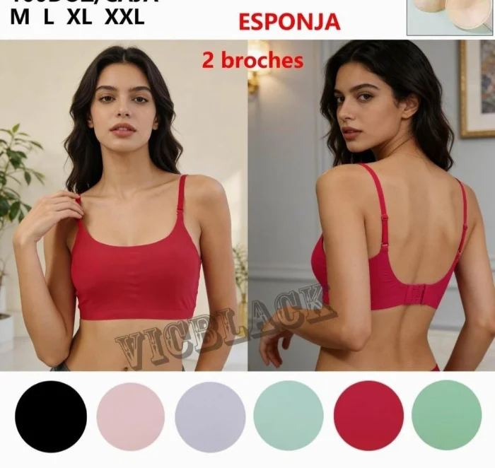 Docena Top sin Costura