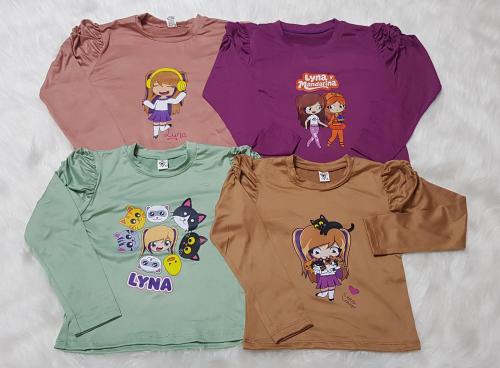 Camiseta Princesa Estampada